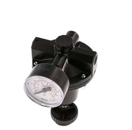 Regulador de presión de precisión G1/4'' 550l/min 0.2-7.0bar/3-102psi de fundición de zinc estándar 3