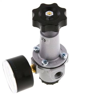 Regulador de presión G1/4'' 1000l/min 0.1-3.0bar/1-44psi de fundición de zinc estándar 1