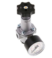 Regulador de presión G1/4'' 1000l/min 0.2-6.0bar/3-87psi de fundición de zinc estándar 1