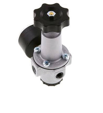 Regulador de presión G1/4'' 1000l/min 0.2-6.0bar/3-87psi de fundición de zinc estándar 1