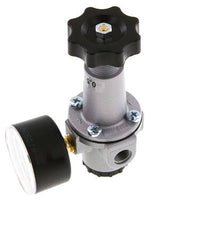 Regulador de presión G1/4'' 1000l/min 0.2-6.0bar/3-87psi de fundición de zinc estándar 1