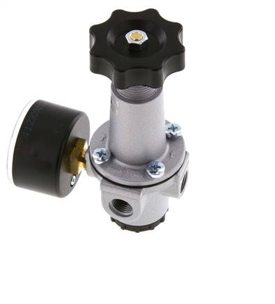 Regulador de presión G1/4'' 1000l/min 0.1-3.0bar/1-44psi de fundición de zinc estándar 1