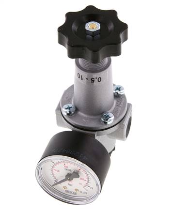 Regulador de presión G3/8'' 1000l/min 0,5-10,0bar/7-145psi Estándar 1