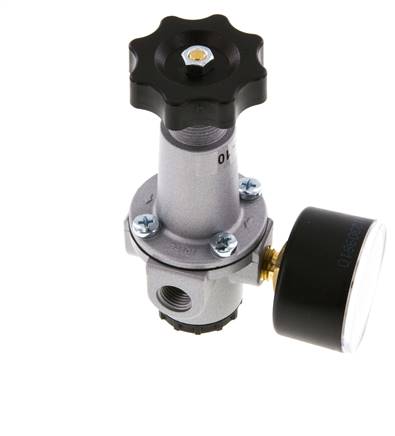Regulador de presión G1/4'' 1000l/min 0.1-3.0bar/1-44psi de fundición de zinc estándar 1