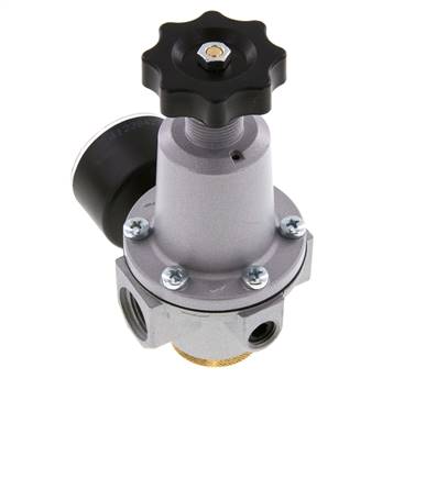 Regulador de presión G1/2'' 2100l/min 0.2-6.0bar/3-87psi de fundición de zinc Estándar 2