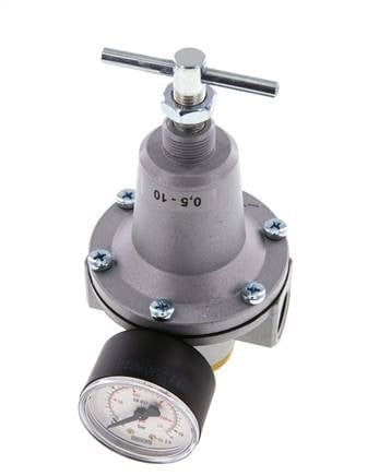 Regulador de presión G1/2'' 5000l/min 0.2-6.0bar/3-87psi de fundición de zinc estándar 3