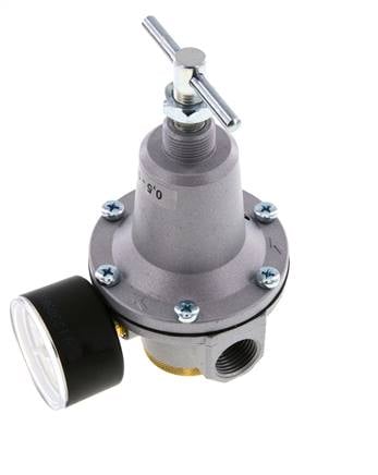 Regulador de presión G1/2'' 5000l/min 0.2-6.0bar/3-87psi de fundición de zinc estándar 3