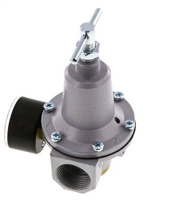 Regulador de presión G1'' 5000l/min 0.5-10.0bar/7-145psi de fundición de zinc estándar 3
