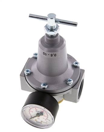 Regulador de presión G1'' 5000l/min 0.5-10.0bar/7-145psi de fundición de zinc estándar 3