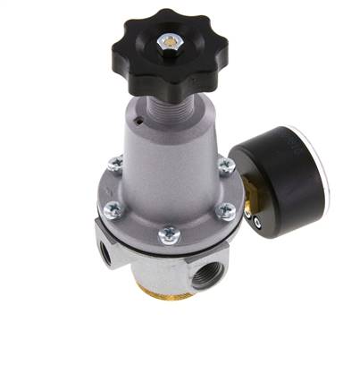 Regulador de presión G1 1/2'' 15100l/min 0.5-10.0bar/7-145psi de fundición de zinc estándar 7