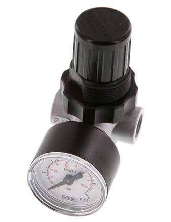 Regulador de presión G1/4'' 450l/min 0.1-3.5bar/1-51psi de fundición de zinc estándar 0