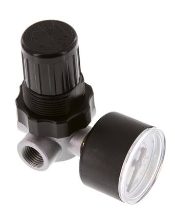 Regulador de presión G1/4'' 450l/min 0.5-10.0bar/7-145psi de fundición de zinc estándar 0