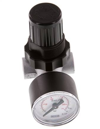 Regulador de presión G1/8'' 450l/min 0,5-10,0bar/7-145psi Estándar 0