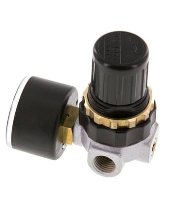 Regulador de presión G1/4'' 330l/min 0.5-6.0bar/7-87psi de fundición de zinc estándar 0