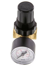 Regulador de presión G1/4'' 330l/min 0.2-6.0bar/3-87psi Aire Agua Latón Estándar 0