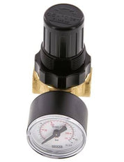 Regulador de presión G1/4'' 330l/min 0.1-3.0bar/1-44psi Aire Agua Latón Estándar 0