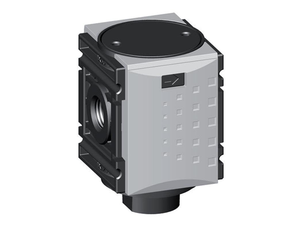 Distribuidor G1/4 1000 l/min con válvula de retención Futura 0