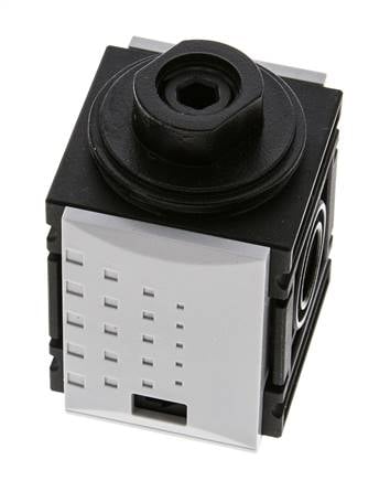 Distribuidor G1/4 1000 l/min con válvula de retención Futura 0