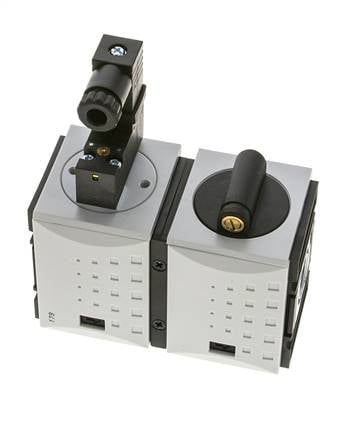 Válvula de arranque suave 3/8'' y 1/4'' 24VDC 1300l/min Futura 1