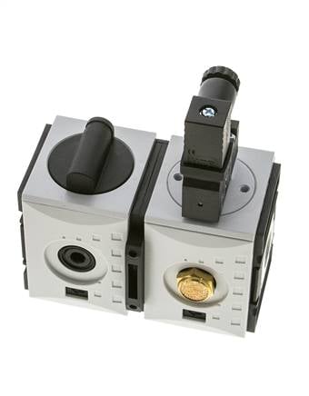 Válvula de arranque suave 3/8'' y 1/4'' 115VAC 1300l/min Futura 1
