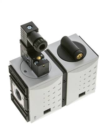 Válvula de arranque suave 3/8'' y 1/4'' 24VDC 1300l/min Futura 1
