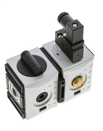 Válvula de arranque suave 1/4'' 24VDC 1300l/min Futura 1