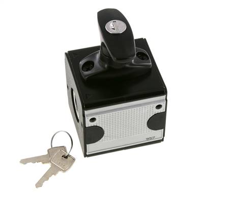Válvula de bola 3/2 G1/2 11000 l/min Bloqueo Multifix 2