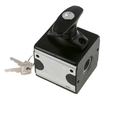Válvula de bola 3/2 G1/2 11000 l/min Bloqueo Multifix 2