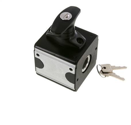 Válvula de bola 3/2 G1/2 11000 l/min Bloqueo Multifix 2