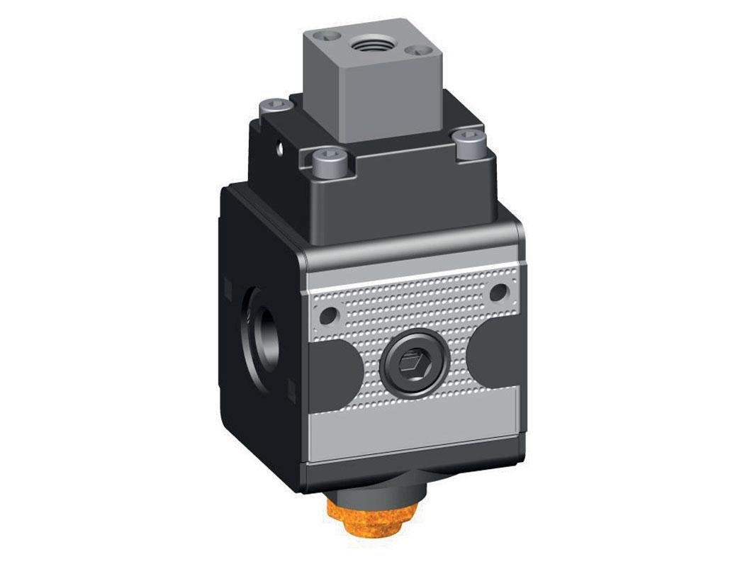 Válvula 3/2 G1/4 accionada neumáticamente 900 l/min Multifix 1