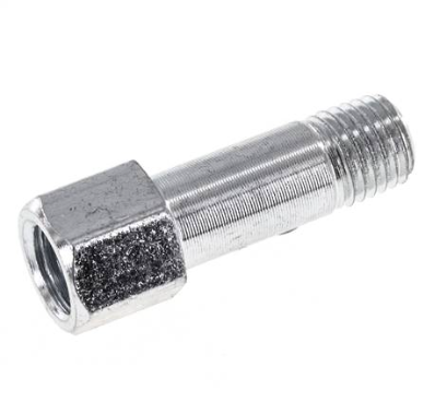 Extensión de la boquilla de engrase M8x1 de acero macho/hembra 28mm