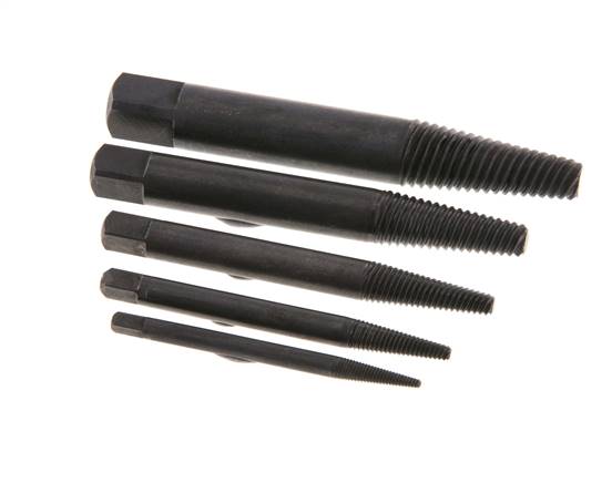 Extractor de tornillos Tamaño 1 - 5 (M 3 - M 18)