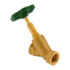 G2-1/2'' Latón Válvula De Asiento Inclinado PTFE 10 Bar Agua Potable- AL2BM