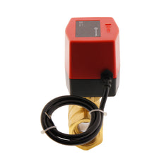 Válvula de bola electrica BW2 Rele de 2 vías de 24V DC
