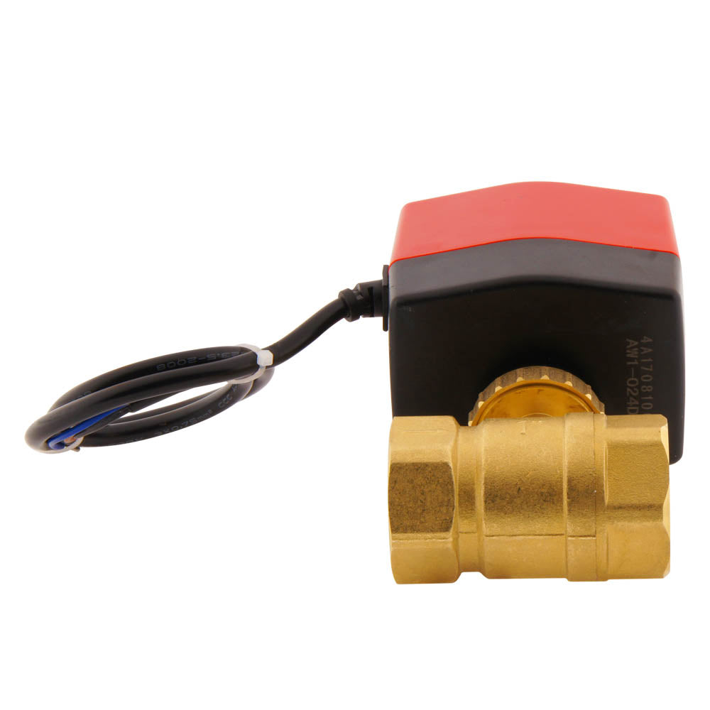 Válvula de bola electrica BW2 Rele de 2 vías de 24V DC