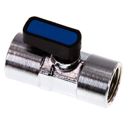 Mini válvula de bola de latón de 3/8 pulgadas de 2 vías compacta EN331 Gas 20 Bar