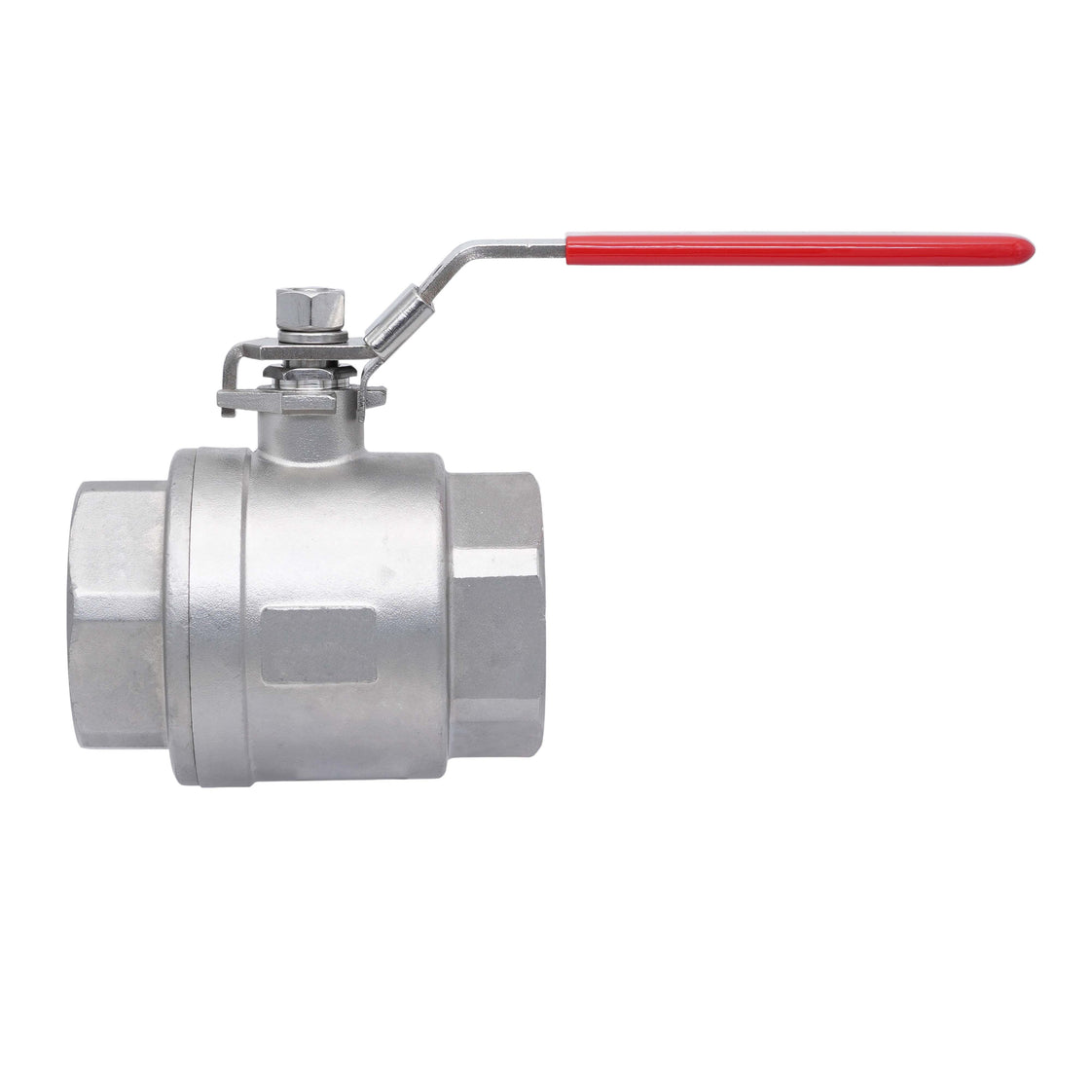 Rp 1/4'' F/F 2 piezas de 2 vías válvula de bola de acero inoxidable 69 bar RTFE - TamesonPRO 1111-014