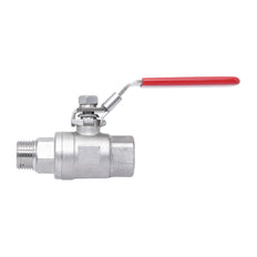 R/Rp 3/8'' 2 piezas de 2 vías válvula de bola de acero inoxidable 69 bar RTFE - TamesonPRO 1112-038