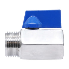 G 3/8'' M/F Válvula De Bola Mini 2 Vías Acero Inoxidable 69 Bar PTFE - TamesonPRO 1113-038-MF