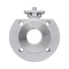DN20 PN40 1-Pieza 2-Vías Acero Inoxidable Brida Válvula De Bola PTFE ISO-Top F03 - TamesonPRO 1122-020