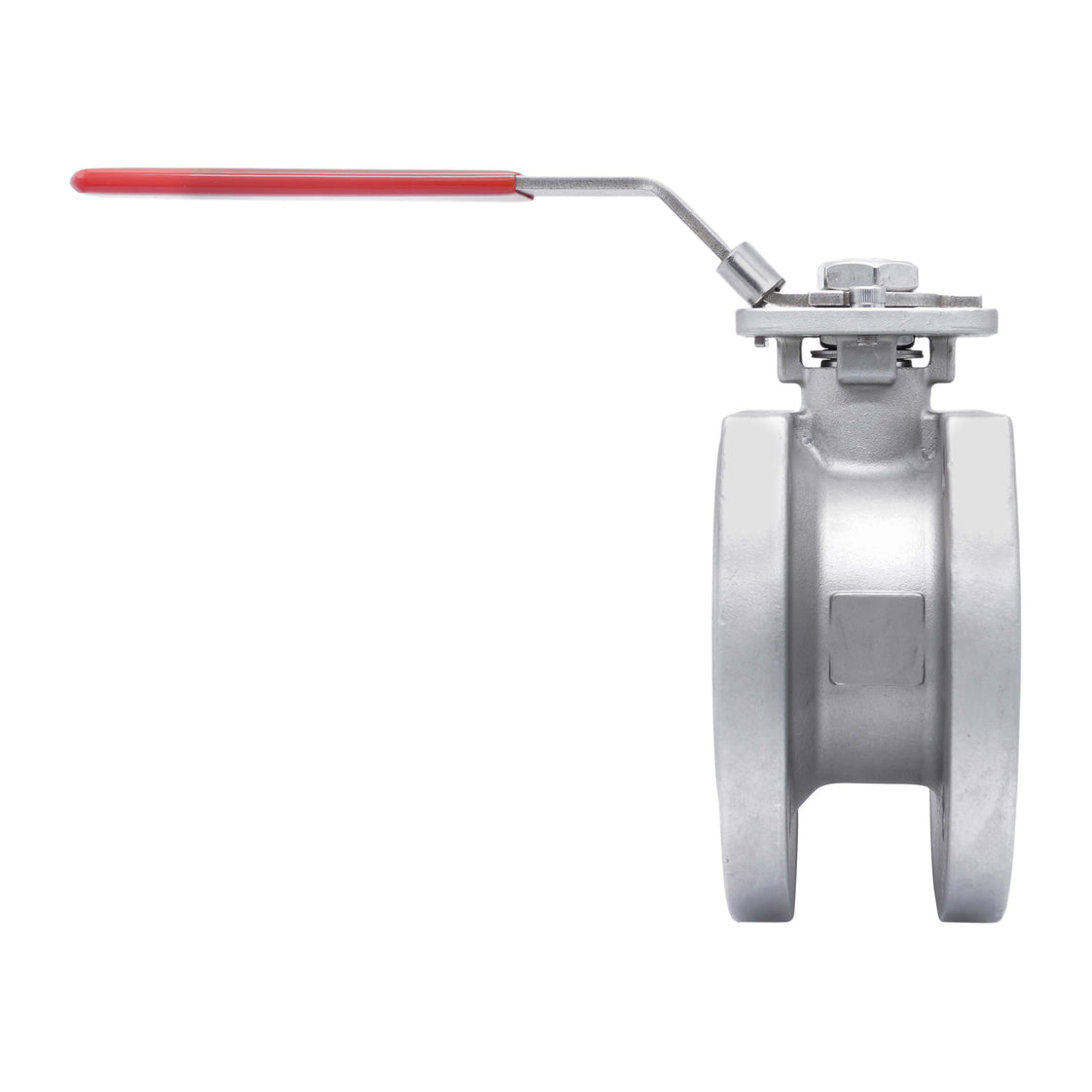 DN20 PN40 1-Pieza 2-Vías Acero Inoxidable Brida Válvula De Bola PTFE ISO-Top F03 - TamesonPRO 1122-020