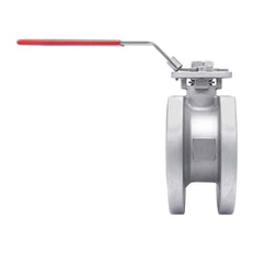 DN15 PN40 1-Pieza 2-Vías Acero Inoxidable Brida Válvula De Bola PTFE ISO-Top F03 - TamesonPRO 1122-015