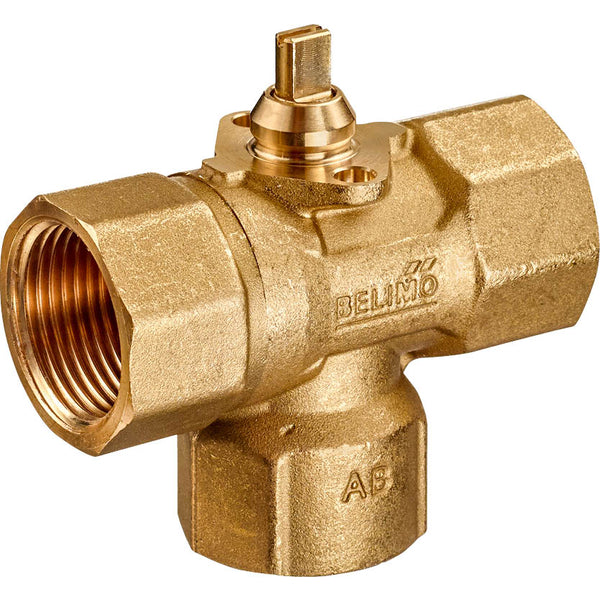 Belimo Válvula De Bola De 3 Vías Rp1 Kvs4 24VAC/DC 75s 2/3-Punto 1Nm IP40 Terminal C325Q-J/CQ24A-T