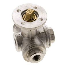 Válvula de bola de 3 vías en T G1/4'' de latón ISO-Top 40bar - BL3BAT