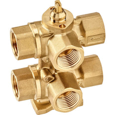 Belimo Válvula Modulante De 6 Vías Rp1/2 Kvs0.4 24VAC/DC 75s 2-10V 1Nm IP40 R3015-P4-P4-B1/CQ24A-SR