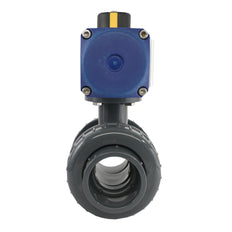 Válvula de bola neumática de PVC de 2 vías y 32 mm con muelle cerrado - VDL