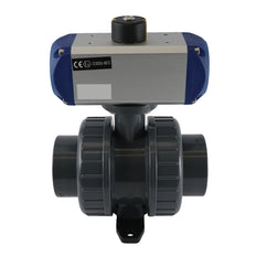 Válvula De Bola Neumática De PVC De 2 Vías De 63mm Cerrada Por Resorte - VDL