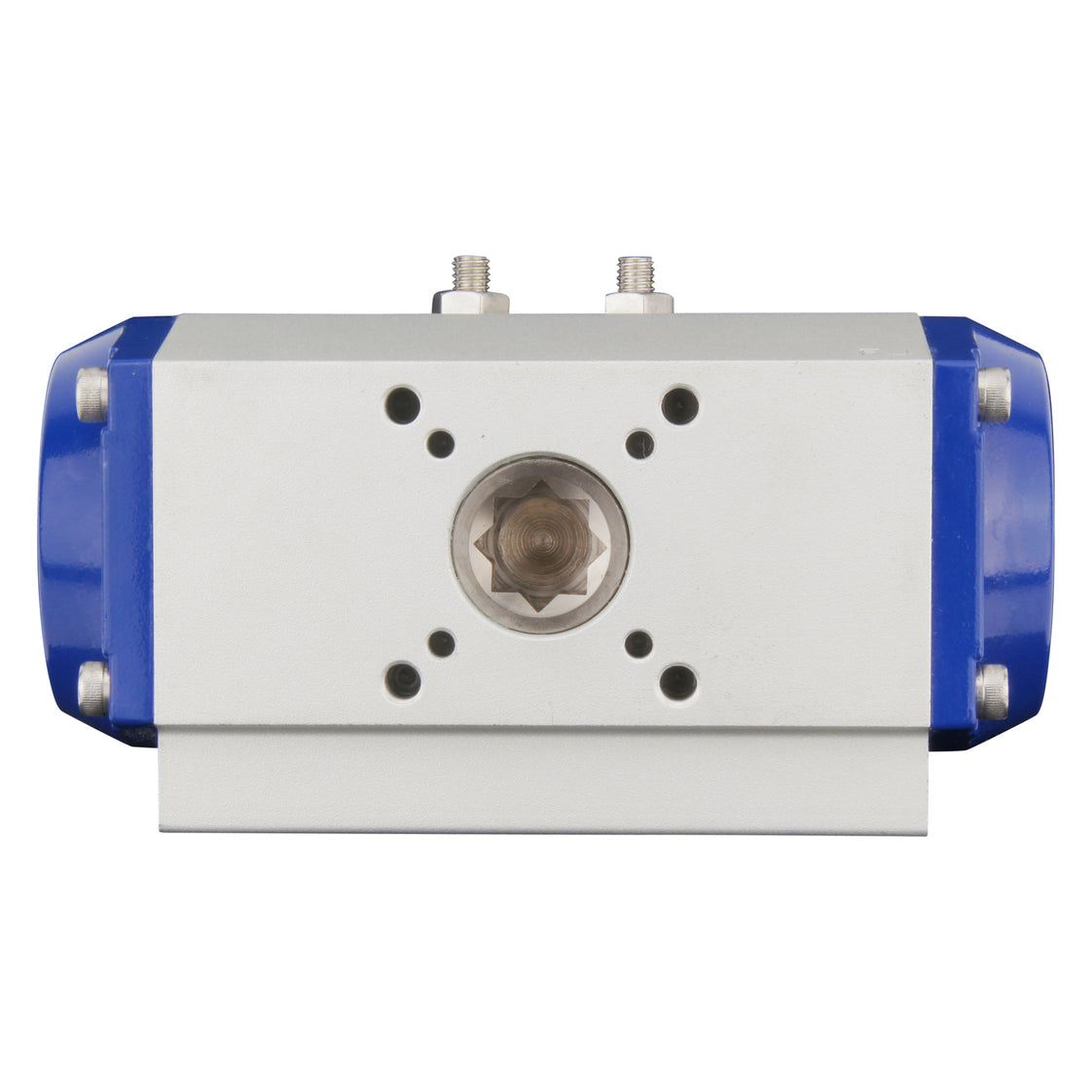 Válvula de bola neumática de acero inoxidable de 2 vías y doble efecto G3'' - BL2SA3
