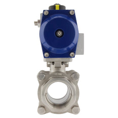 Válvula de bola neumática de 2 vías de acero inoxidable G3'' abierta por muelle - BL2SA3