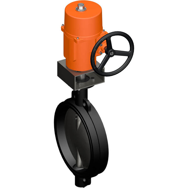 Belimo Válvula Mariposa DN500/PN16 Wafer 120-240VAC/DC Modulante GGG40 EPDM IP67 ISO 5211 MFT Terminal 55s 1500Nm D6500N/SY8-230A-MF-T